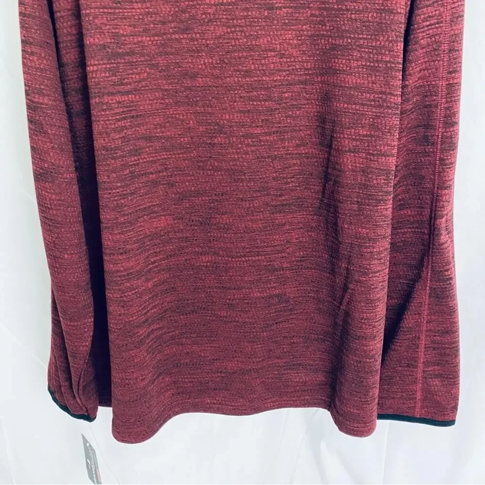 NWT Men’s Grand Slam Fleece Lined Half Zip Size X-Large